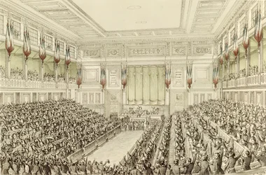 Erstes Treffen der Nationalversammlung, 4. Mai 1848
